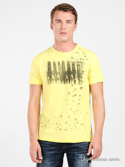 Футболка Gaudi, цвет цвет желтый