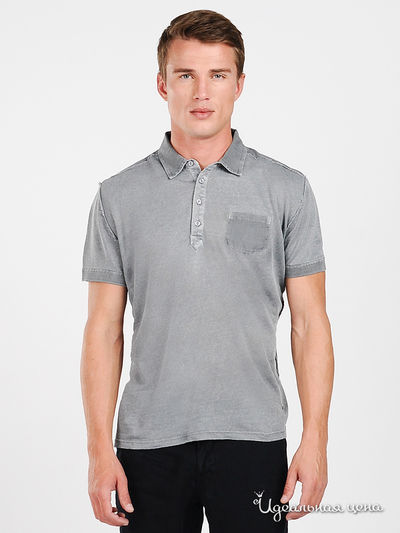 Поло Gaudi, цвет цвет серый