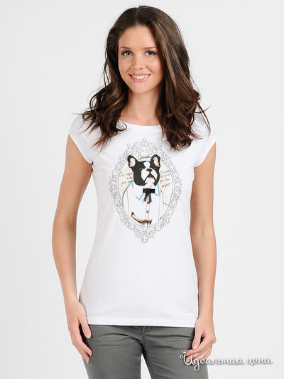 Футболка Gaudi, цвет цвет белый