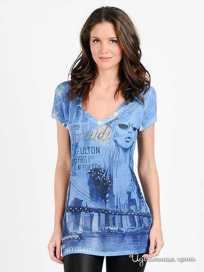 Туника Gaudi, цвет цвет голубой