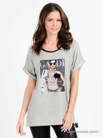 Туника Gaudi, цвет цвет серый меланж