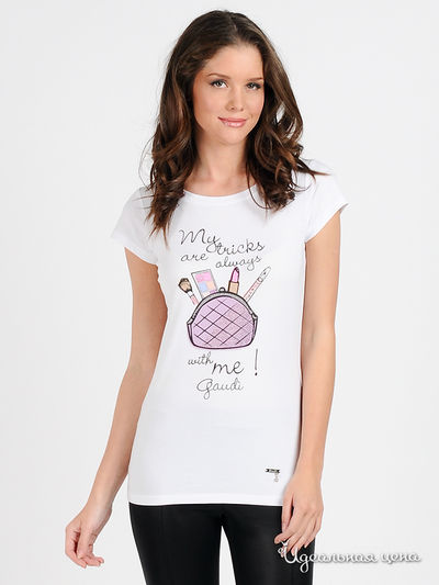 Футболка Gaudi, цвет цвет белый