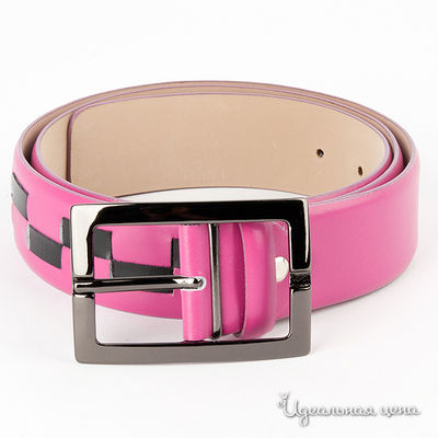 Ремень Roberto Nardi, цвет цвет фуксия / черный