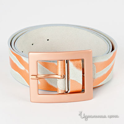 Ремень Roberto Nardi, цвет цвет белый / оранжевый