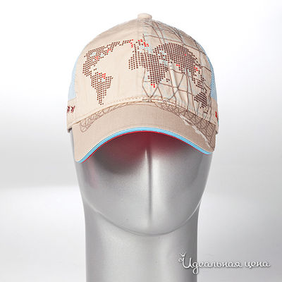 Бейсболка Maxval, цвет цвет бежевый