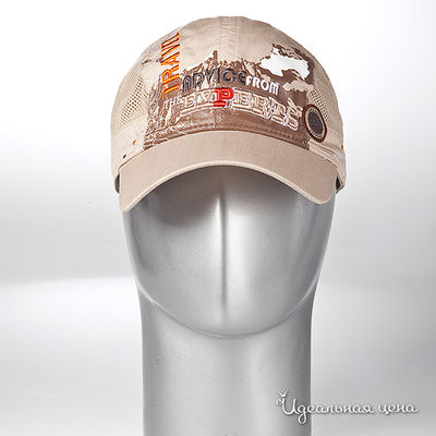 Бейсболка Maxval, цвет цвет бежевый