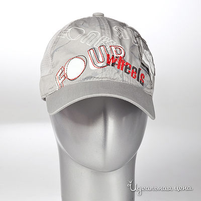 Бейсболка Maxval, цвет цвет серый