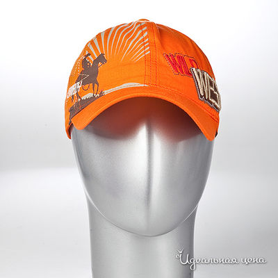 Бейсболка Maxval, цвет цвет оранжевый