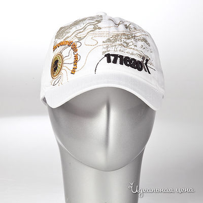 Бейсболка Maxval, цвет цвет белый