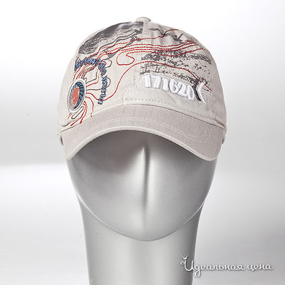 Бейсболка Maxval, цвет цвет серый