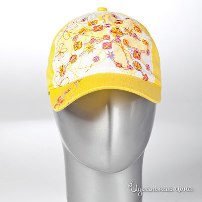 Бейсболка Maxval, цвет цвет желтый