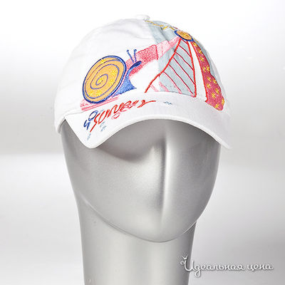 Бейсболка Maxval, цвет цвет белый