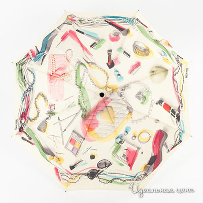 Зонт Moschino аксессуары, цвет цвет желтый