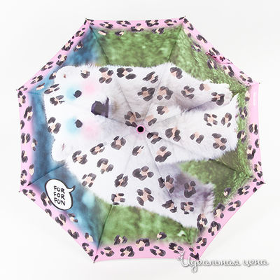 Зонт Moschino аксессуары, цвет цвет мультиколор