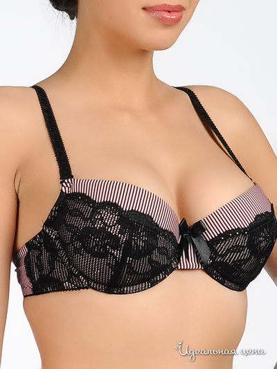 Бюстгальтер Lupoline, цвет цвет розовый / черный