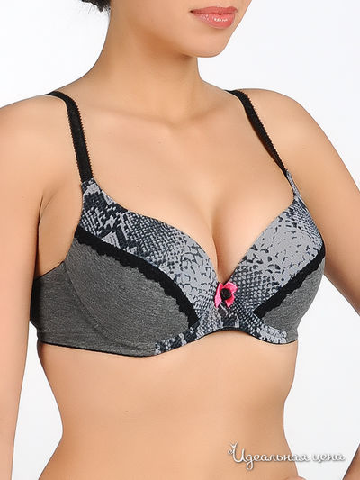 Бюстгальтер Lupoline, цвет цвет темно-серый