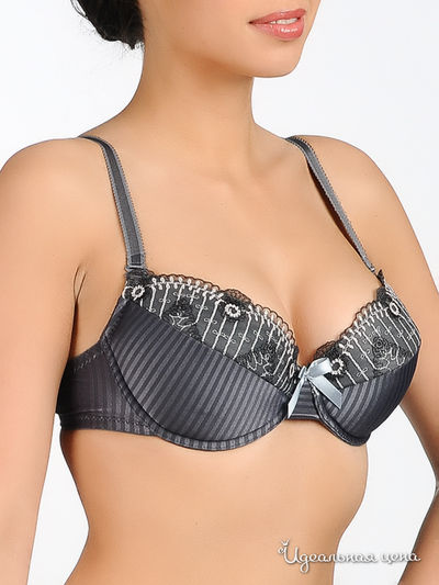 Бюстгальтер Lupoline, цвет цвет темно-серый