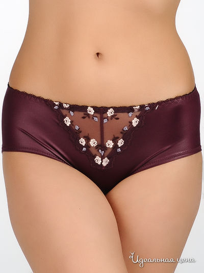 Трусы AVA LINGERIE, цвет цвет баклажановый