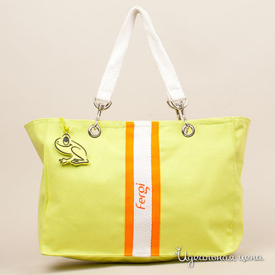 Сумка Fergi, цвет цвет зеленый / оранжевый / белый