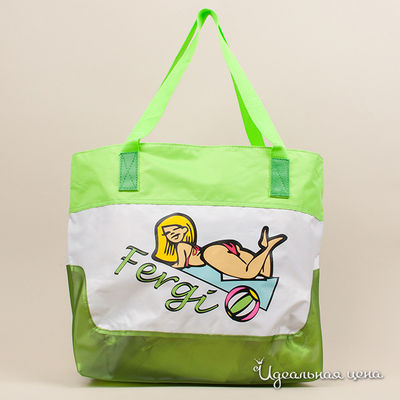 Сумка Fergi, цвет цвет зеленый / белый