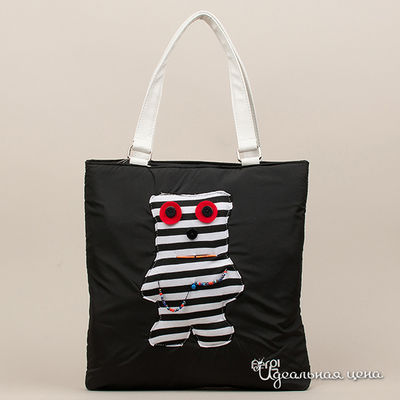 Сумка Fergi, цвет цвет черный / белый