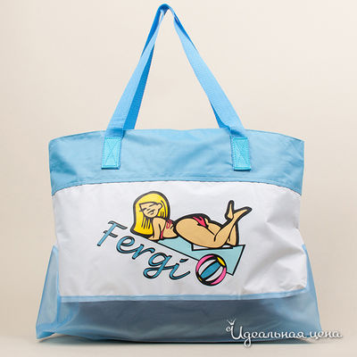 Сумка Fergi, цвет цвет голубой / белый