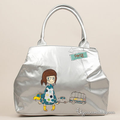 Сумка Fergi, цвет цвет серебряный