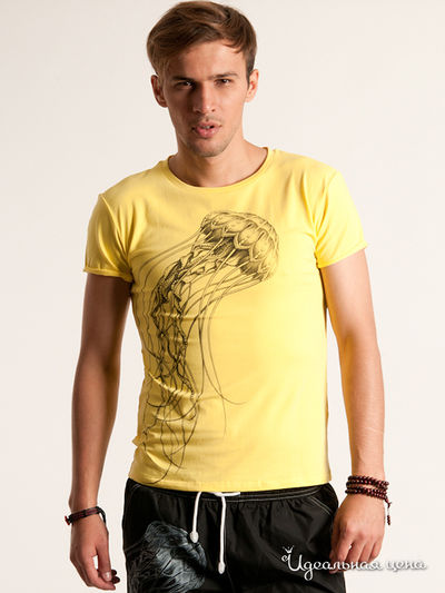 Футболка Madmilk, цвет цвет желтый