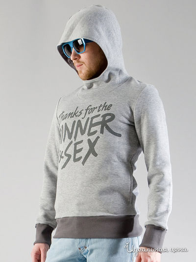 Толстовка Madmilk, цвет цвет серый