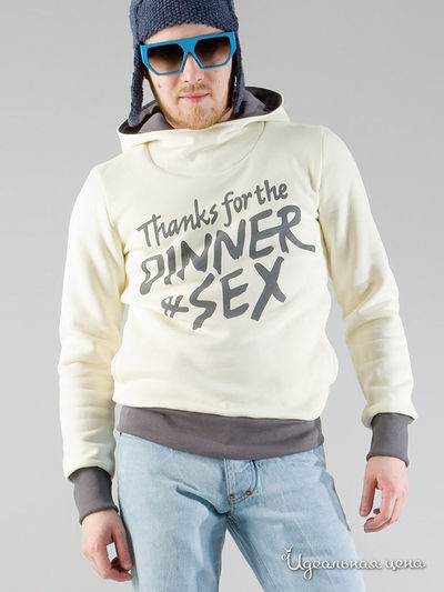 Толстовка Madmilk, цвет цвет экрю / кремовый