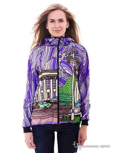 Ветровка Madmilk, цвет цвет синий / мультиколор