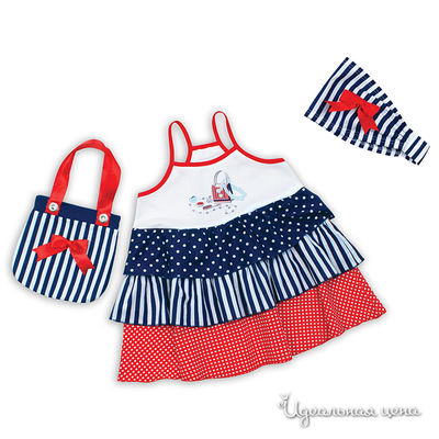 Комплект Апрель, цвет принт полоска