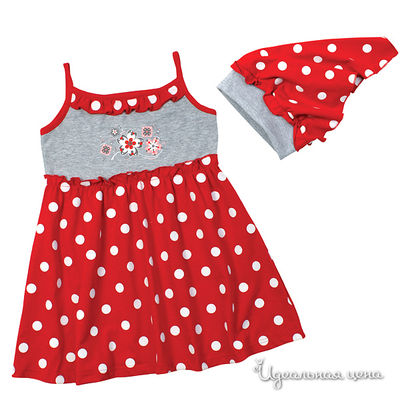 Комплект Апрель, цвет принт горох