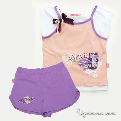 Комплект Апрель, цвет цвет розовый / сиреневый