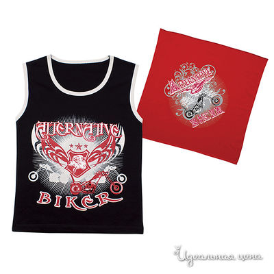 Комплект Апрель, цвет цвет черный / красный