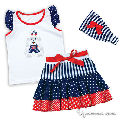 Комплект Апрель, цвет принт полоска