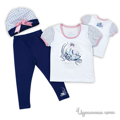 Комплект Апрель, цвет принт горох