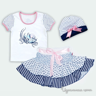 Комплект Апрель, цвет принт горох