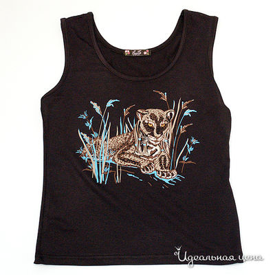 Топ Апрель, цвет цвет темно-коричневый