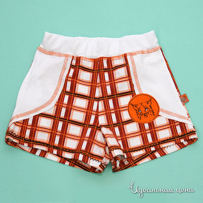 Шорты Апрель, цвет принт клетка