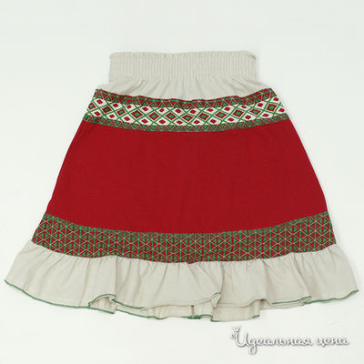 Юбка Апрель, цвет цвет красный