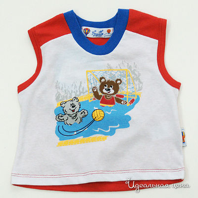 Футболка Апрель, цвет цвет красный / белый / синий