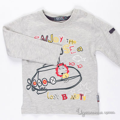 Лонгслив Gess, цвет цвет светло-серый