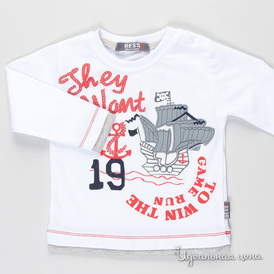 Лонгслив Gess, цвет цвет белый