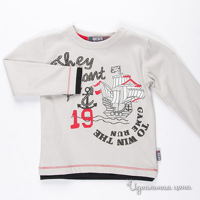 Лонгслив Gess, цвет цвет светло-серый