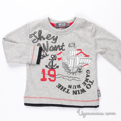 Лонгслив Gess, цвет цвет серый