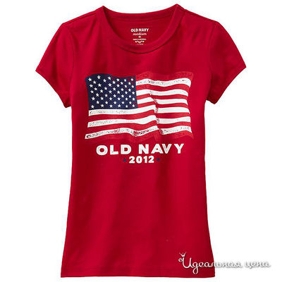 Футболка Old navy, цвет цвет красный