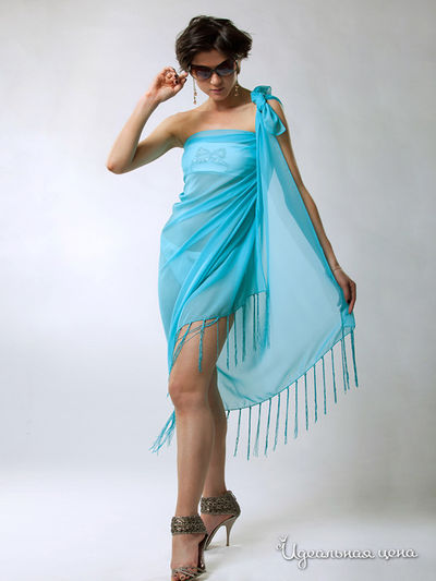 Парео Lilac, цвет цвет бирюзовый