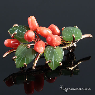 Брошь Esmeralda