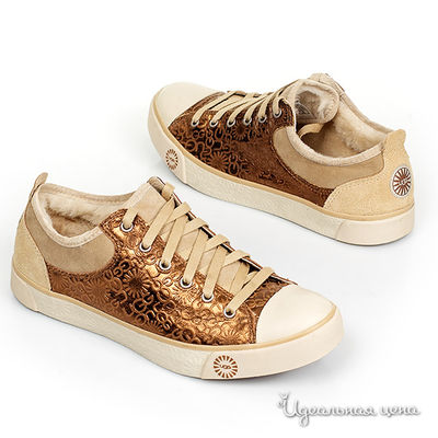 Кеды UGG, цвет цвет светло-коричневый